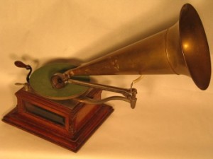 ZONOPHONE Glass Sided Model A Phonograph