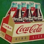 Coca Cola King Size Sign