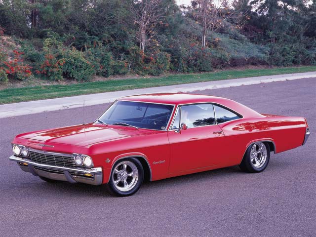 First in 1965 the Chevrolet Impala was introduced as Chevy's new big car