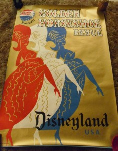 Disneyland Silk Screened Poster