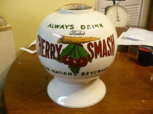 1900's Cherry Smash Syrup Dispenser Coca Cola