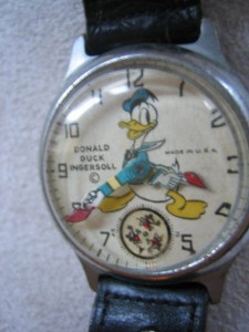 1935 Donald Duck Wrist Watch