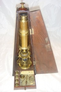 1790 Culpeper Style Brass Microscope