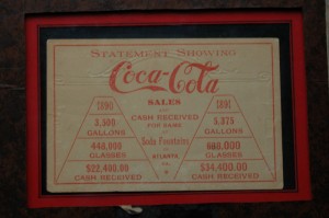 "1892 Coca Cola Trade Card - For 1893 Worlds Columbian Exposition in Chicago"