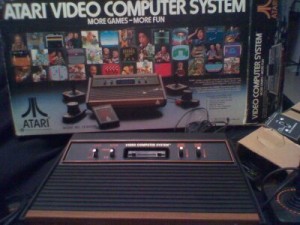 Atari 2600 Game Consule 