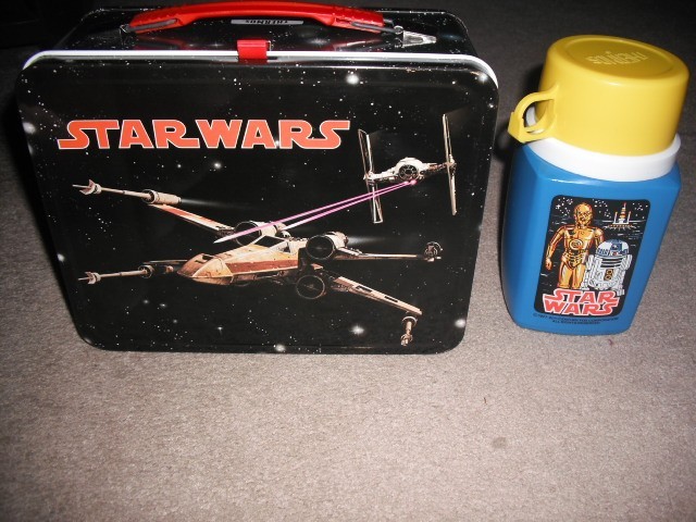 vintage star wars lunch box