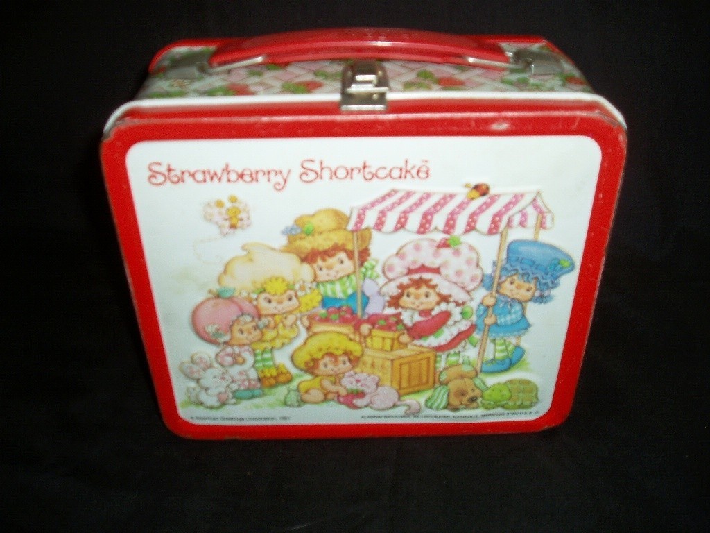 1981 Strawberry Shortcake Lunch Box 