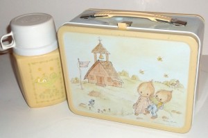 1976 Betsy Clark Yellow Lunch Box