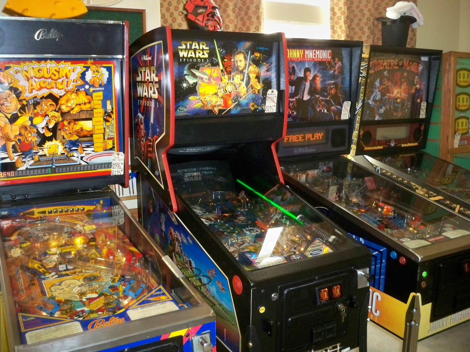 star wars episode 1 pinball for sale