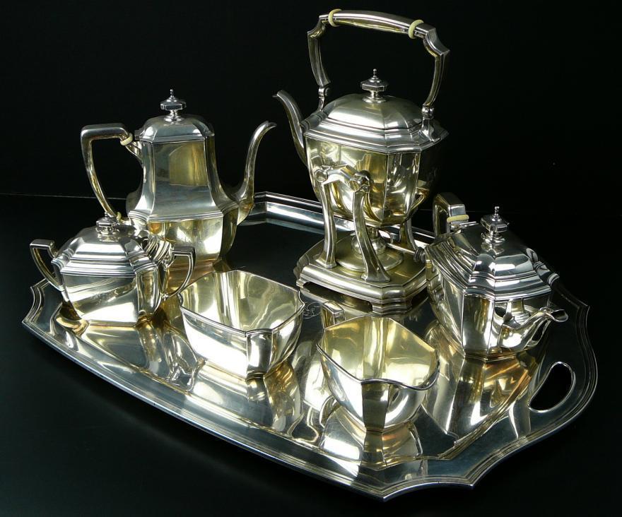 tiffany silver tea set