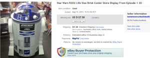 Star Wars Episode 1 3D Sold on eBay