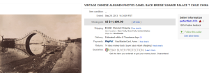 1. Top Photograph-Image Sold for $11,600. on eBay