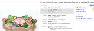 1. Top Jewelry Sold for $12,329.99. on eBay