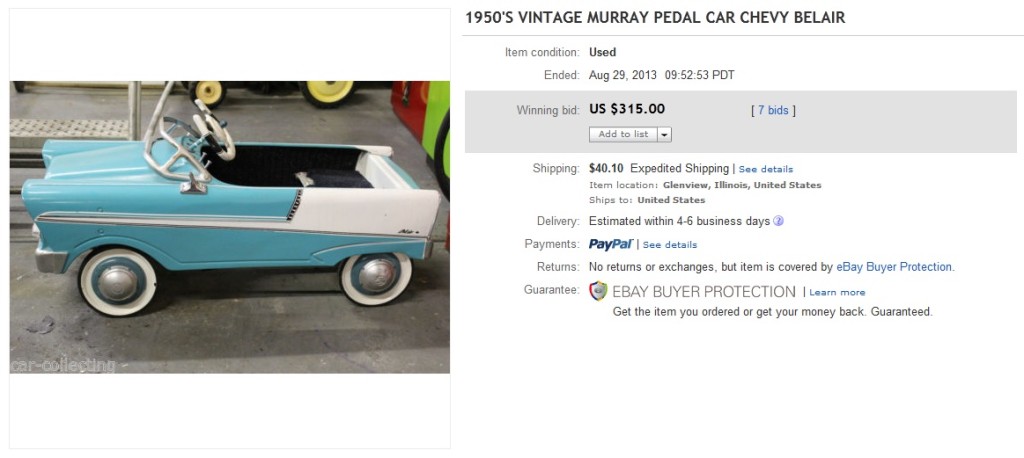 1950 Vintage Murray Chevy Belair