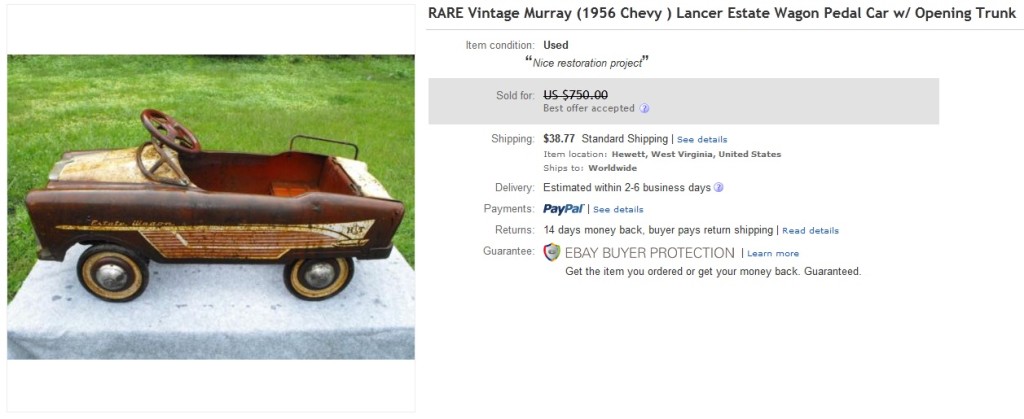 1956 Lancer Estate Pedal Car