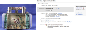 3. Top Lighter Sold for $2,948. on eBay