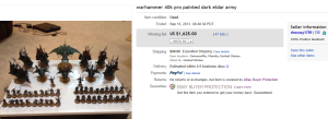 4. Top Game Sold for $1,625. on eBay
