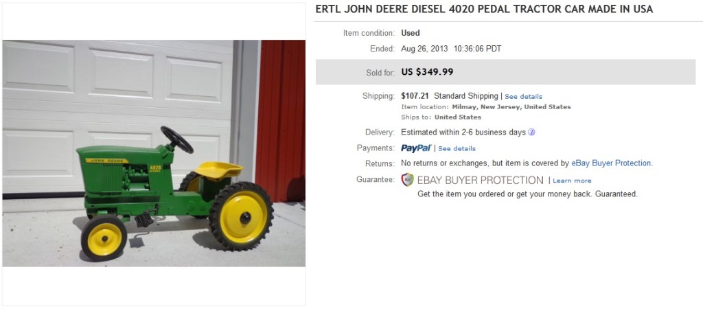 Diesel 4020 Pedal Tractor