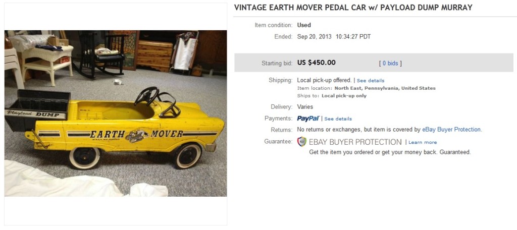 Earth Mover Murray Pedal Car
