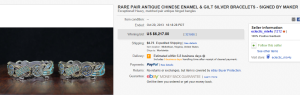 1. Most Expensive Jewelry Sold for $6,217. on eBay