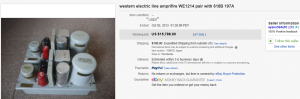 1. Most Expensive Electronic Sold for $15,788. on eBay