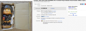 4. Top Bobble Head Sold for $569.98. on eBay
