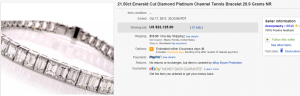 4. Top Diamond Sold for $23,125. on eBay
