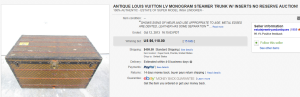 4. Most Expensive Furniture Sold for $6,110. on eBay