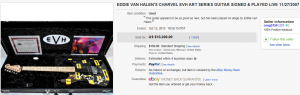 1. Most Expensive Music Sold for $10,300. on eBay