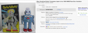 2. Top Toy Sold for $8,100. on eBay