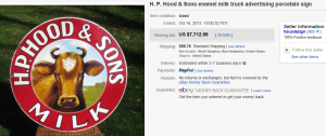 2. Top Sign oes Sold for $7,712.99. on eBay