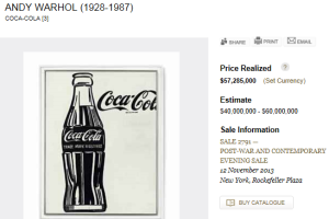 Andy Warhol 1928-1987 Coca Cola 