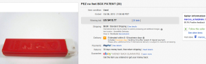 4. Most Expensive PEZ Sold for $415.77. on eBay
