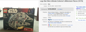 5. Top Star War Sold for $3,250. on eBay