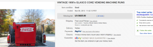 1950's Glasco Coke Vending Machine Runs