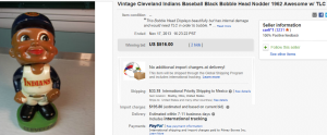2. Top Bobble Head Sold for $516. on eBay
