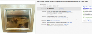 4. Top Art (Painting) Sold for $4,100.55. on eBay