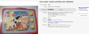 1959 Looney Tunes Lunch Box