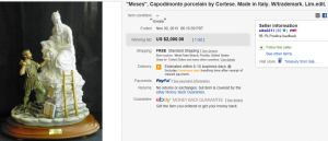 4. Top Figurine Sold for $2,000. on eBay