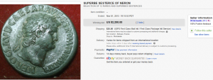 5. Top Ancient Coin Sold for $2,200. on eBay