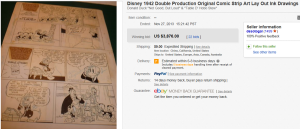 2. Top Disney Sold for $3,876. on eBay