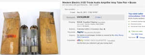 2. Top Electronic Sold for $3,206.89. on eBay