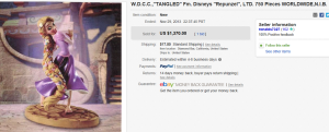 5. Top Disney Sold for $1,370. on eBay