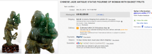 2. Top Figurine Sold for $2,225. on eBay