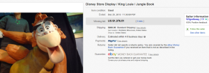 5. Top Dsney Sold for $1,376.51. on eBay