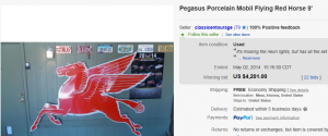 Pegasus Porcelain Mobil
