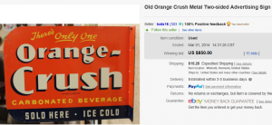 Orange Crush Sold Here - Ice Cold