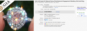 3. Top Diamonds & Jewelry Sold for $27,999. on eBay