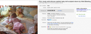 4. Top Doll & Bear Sold for $6,350. on eBay