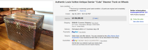5. Top Furniture Sold for $6,200. on eBay